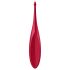 Satisfyer Twirling Fun - dobíjecí, vodotěsný vibrátor na klitoris (červený)