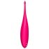 Satisfyer Twirling Fun - dobíjecí, vodotěsný klitorální vibrátor (růžový)