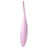 Satisfyer Twirling Joy - chytrý vodotěsný vibrátor na klitoris (růžový)
