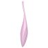 Satisfyer Twirling Joy - chytrý vodotěsný vibrátor na klitoris (růžový)