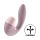 Satisfyer Supernova - akumulátorový, vzduchový 2v1 vibrátor (růžový)