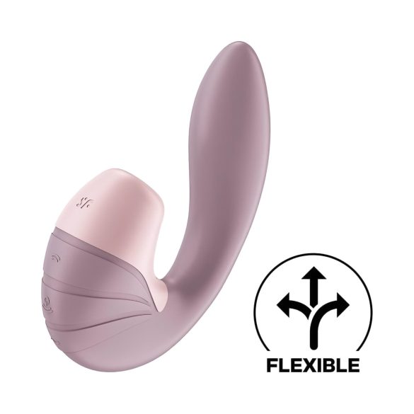 Satisfyer Supernova - akumulátorový, vzduchový 2v1 vibrátor (růžový)