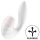 Satisfyer Supernova - dobíjecí, vzduchový 2v1 vibrátor (bílý)