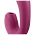 Satisfyer Sunray - dobíjecí, vzduchové 2v1 vibrátor (červený)