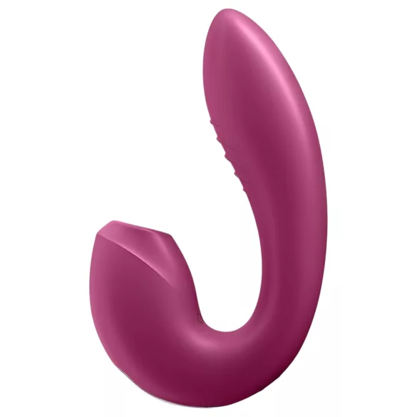 Satisfyer Sunray - vibrační stimulátor klitorisu a vagíny - červený, dobíjecí