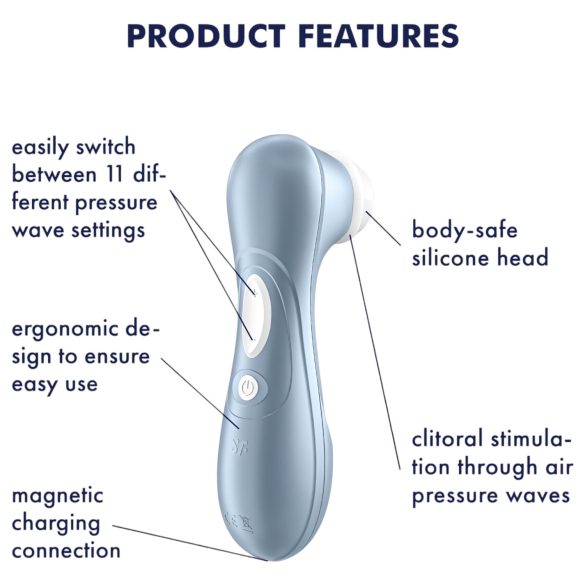 Satisfyer Pro 2 Gen2 - stimulátor klitorisu s pulzními vlnami - akumulátor