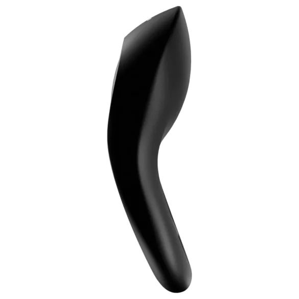 Satisfyer Legendary Duo - vibrační erekční kroužek - dobíjecí - černý