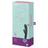Satisfyer Triple Lover - G-bod a masážní vibrátor (stříbrný)