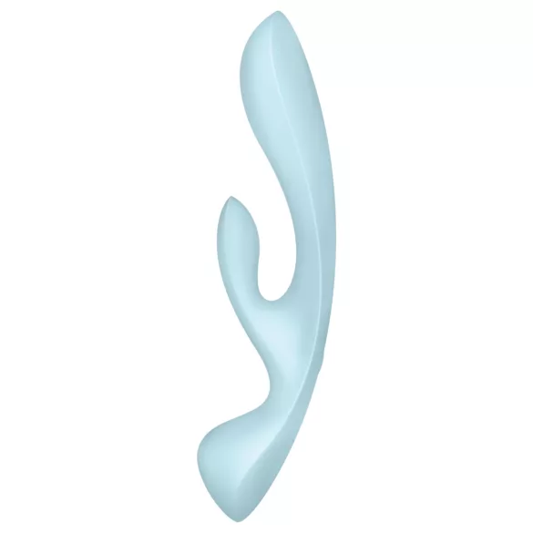 Satisfyer - vibrátor s ramenem na klitoris - dobíjecí - modrý