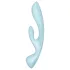 Satisfyer - vibrátor s ramenem na klitoris - dobíjecí - modrý