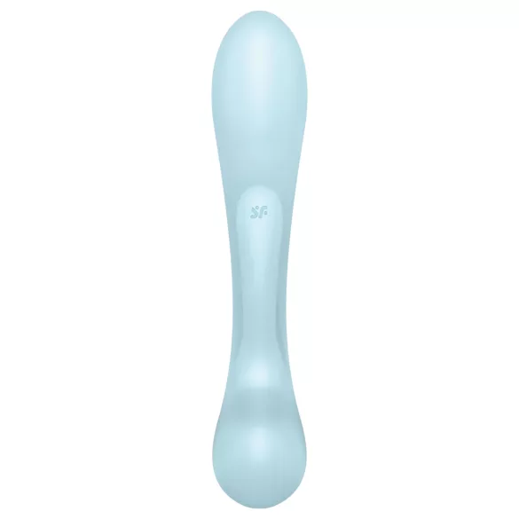 Satisfyer - vibrátor s ramenem na klitoris - dobíjecí - modrý