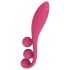 Satisfyer Tri Ball 1 - akumulátorový multifunkční vibrátor (červený)