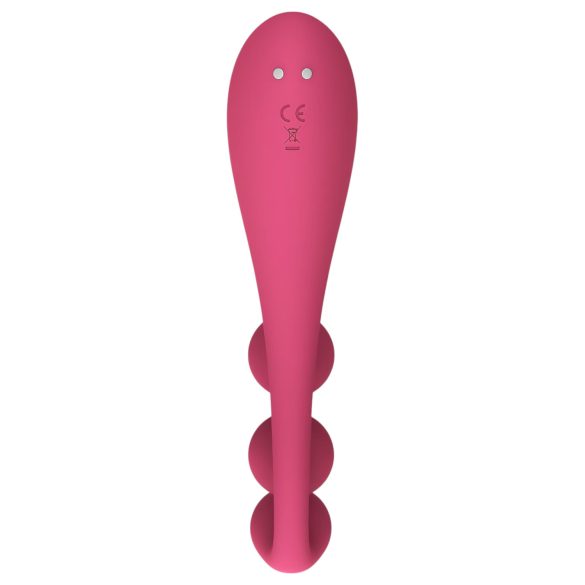 Satisfyer Tri Ball 1 - akumulátorový, multifunkční vibrátor (červený)