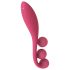 Satisfyer Tri Ball 1 - akumulátorový multifunkční vibrátor (červený)