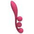 Satisfyer Tri Ball 1 - akumulátorový multifunkční vibrátor (červený)