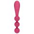 Satisfyer Tri Ball 1 - akumulátorový multifunkční vibrátor (červený)