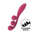 Satisfyer Tri Ball 1 - akumulátorový multifunkční vibrátor (červený)