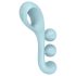 Satisfyer Tri Ball 2 - multifunkční vibrátor - mátová barva