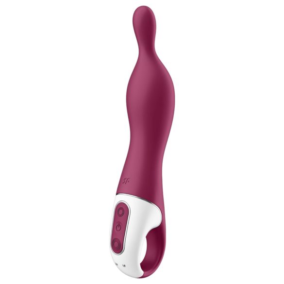 Satisfyer A-Mazing 1 - dobíjecí vibrátor A-bod (červená)