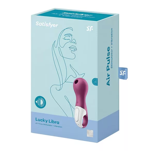 Satisfyer Lucky Libra - stimulátor klitorisu s tlakovými vlnami - fialová