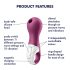 Satisfyer Lucky Libra - pulzující stimulátor klitorisu (fialový)
