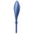 Satisfyer Bullseye - inteligentní vibrační erekční kroužek (modrý)