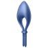 Satisfyer Bullseye - inteligentní vibrační erekční kroužek (modrý)