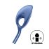 Satisfyer Swordsman - dobíjecí, vibrační erekční kroužek (modrý)