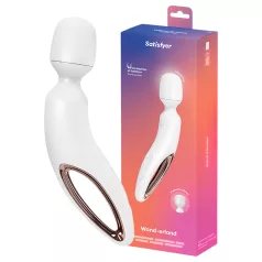 Satisfyer Wand-erland - masážní vibrátor (bílý)
