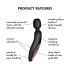 Satisfyer Wand-erland - masážní vibrátor (černý)