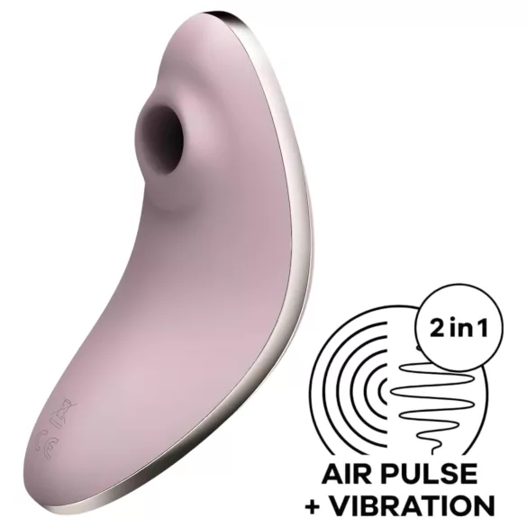 Satisfyer - stimulátor klitorisu s tlak. vlnami - fialový