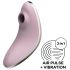 Satisfyer Vulva Lover 1 - vzduchová vlnová stimulace klitorisu (fialová)