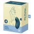 Satisfyer Vulva Lover 2 - akumulátorový stimulátor klitorisu s pulzací (modrý)