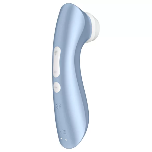 Satisfyer - vibrátor na klitoris s tlakovými vlnami - modrá