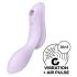 Satisfyer Curvy Trinity 2 - 2v1 pulzující vibrátor (fialový)