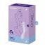 Satisfyer Curvy Trinity 2 - Vlnový 2v1 vibrátor (fialový)