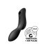 Satisfyer Curvy Trinity 2 - vzduchová 2v1 vibrátor (černá)