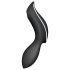 Satisfyer Curvy Trinity 2 - vzduchová 2v1 vibrátor (černá)