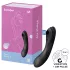 Satisfyer Curvy Trinity 4 - 2v1 vibrátor s tlakovými vlnami (černý)