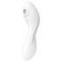 Satisfyer Curvy Trinity 5+ - chytrý 2v1 vibrátor (bílý)