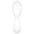 Satisfyer Curvy Trinity 5+ - chytrý 2v1 vibrátor (bílý)