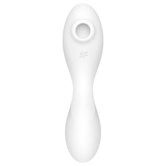 Satisfyer Curvy Trinity 5+ - chytrý 2v1 vibrátor (bílý)