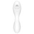 Satisfyer Curvy Trinity 5+ - chytrý 2v1 vibrátor (bílý)