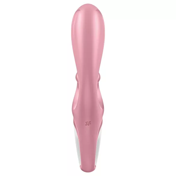 Satisfyer Hug Me - vibrátor na klitoris s ramenem - růžová