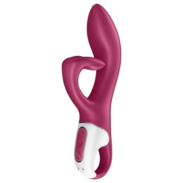 Satisfyer Embrace Me - vibrátor s ramenem na klitoris - dobíjecí - červený