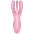 Satisfyer Threesome 4 - chytrý klitorální vibrátor (růžový)