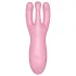 Satisfyer Threesome 4 - vibrátor na klitoris ovládaný aplikací (růžový)