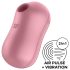 Satisfyer Cotton Candy - bezdotykový stimulátor klitorisu (korálový)