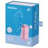 Satisfyer Cotton Candy - akumulátorový vzduchový stimulátor klitorisu (fialový)