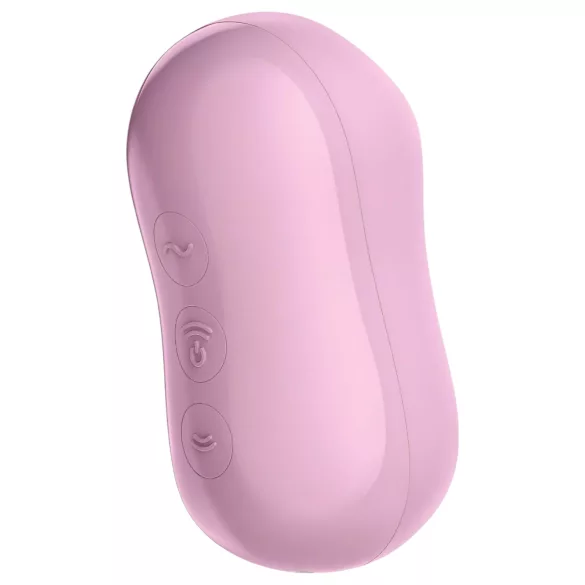 Satisfyer - vibrační stimulátor klitorisu s tlakovými vlnami - fialový, dobíjecí